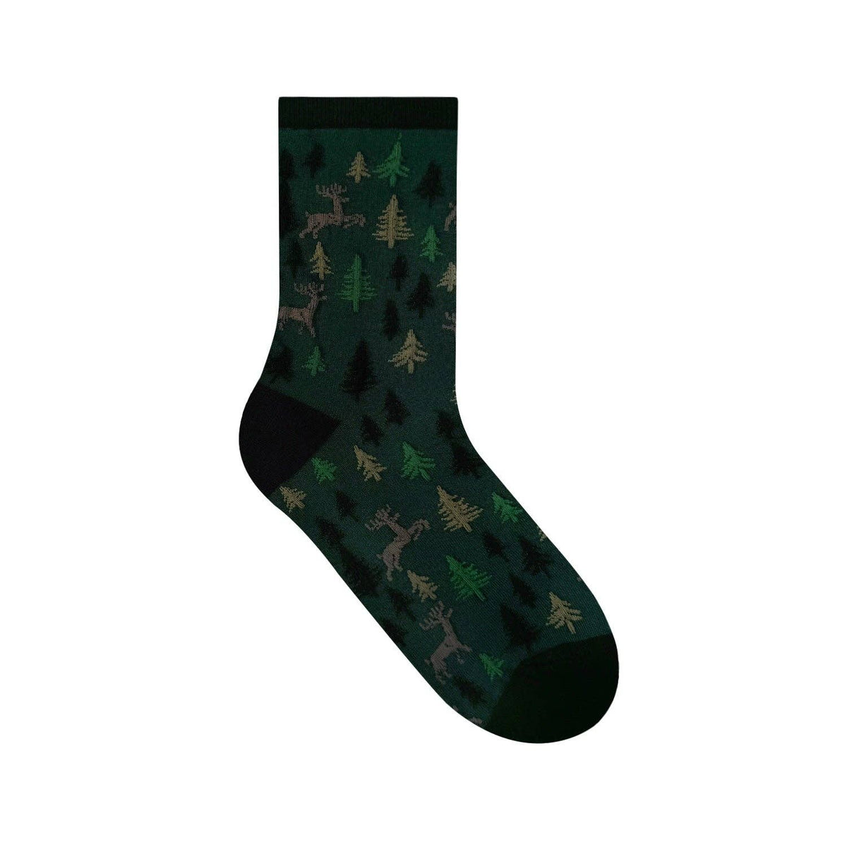 Women's Crew Larvic Forest Socks