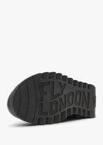 Fly London ‘Sagu' Zip Up Leather Ankle Boots - Navy