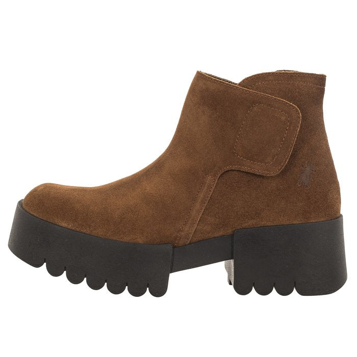 Fly London ‘Endo’ Velcro Ankle Boot - Camel