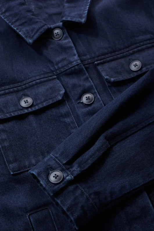 Seasalt Cornwall - Ballad Denim Jacket - Dark Wreckage