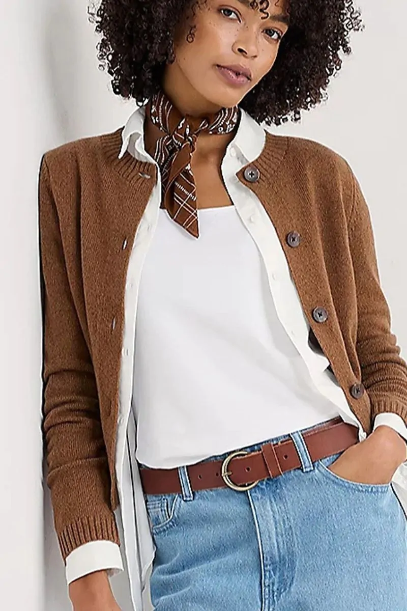 Seasalt Cornwall - ‘Tern Tide’ Cardigan - Toffee