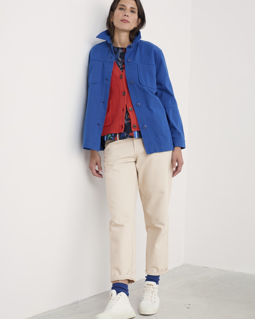 Seasalt Cornwall - Towan Barrel Leg Jeans - Limestone