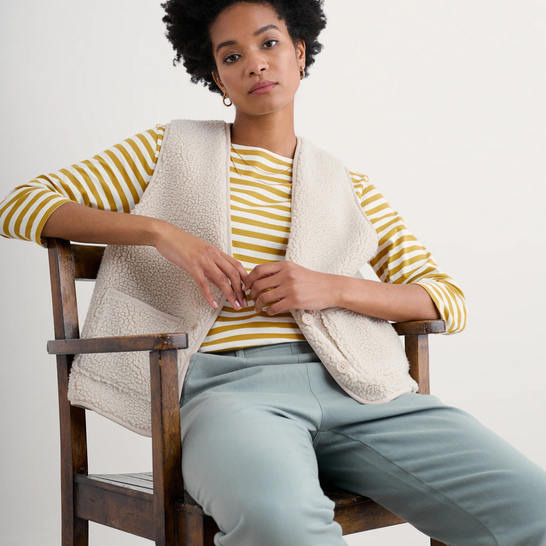 Seasalt Cornwall - Sailor Top - Mini Cornish Chamomile Chalk