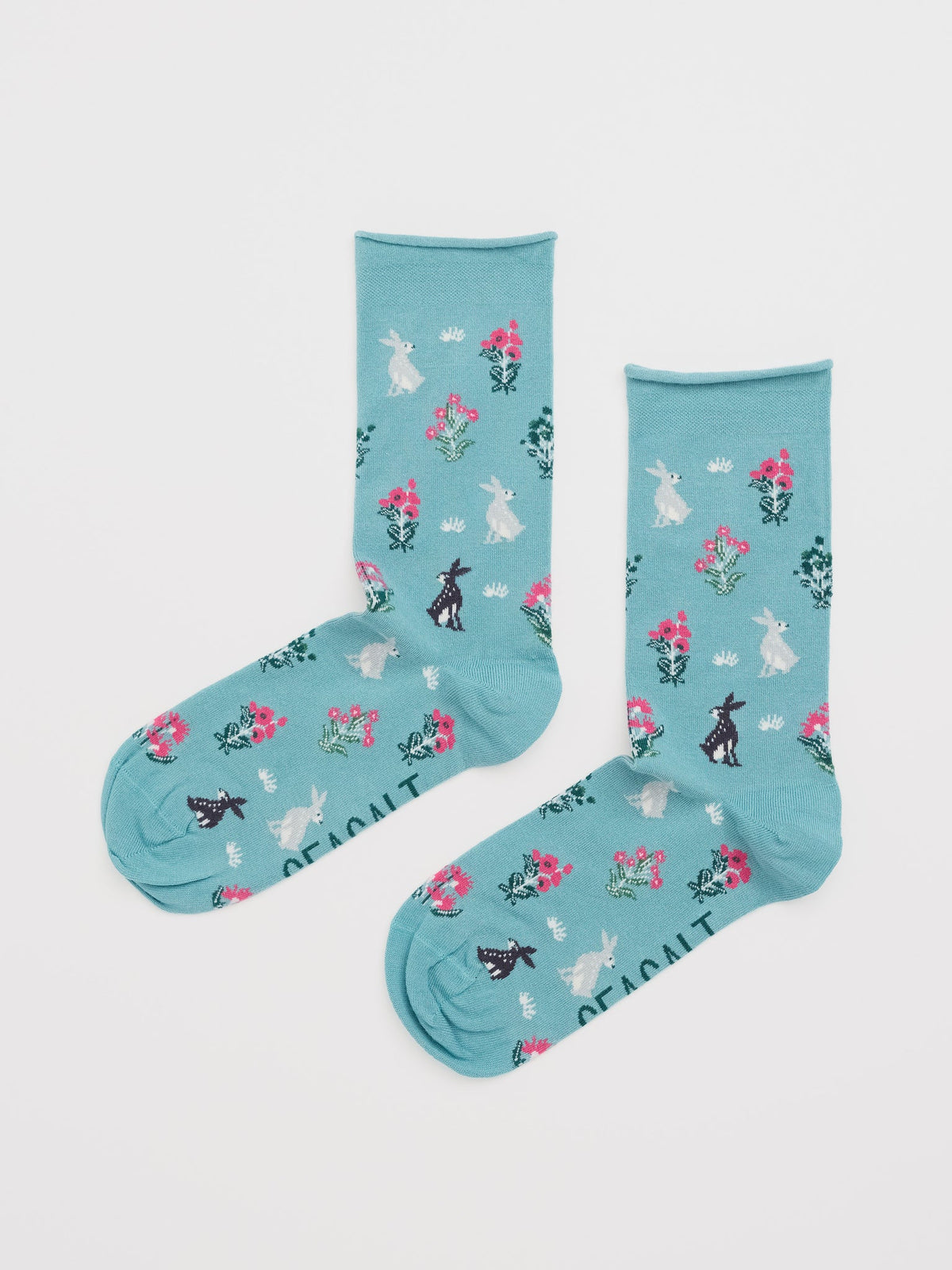 Seasalt Cornwall - Women's Bamboo Arty Socks - Burrow Lichen