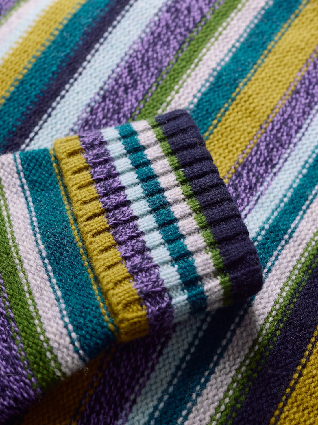 Seasalt Cornwall - Braque Jumper - Concertina Dark Citron Multi