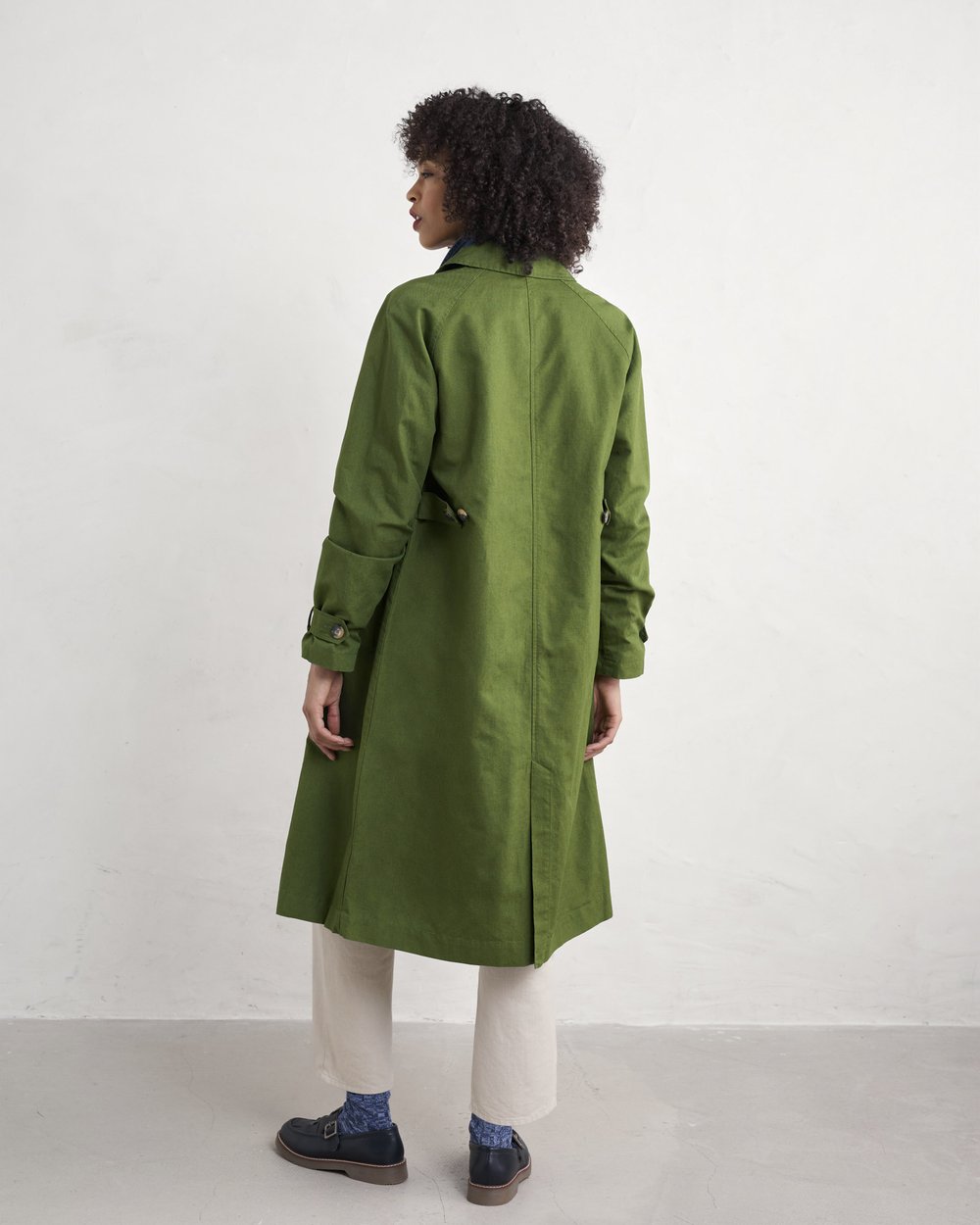 Seasalt Cornwall - Boscastle Mac Jacket - Forest Green
