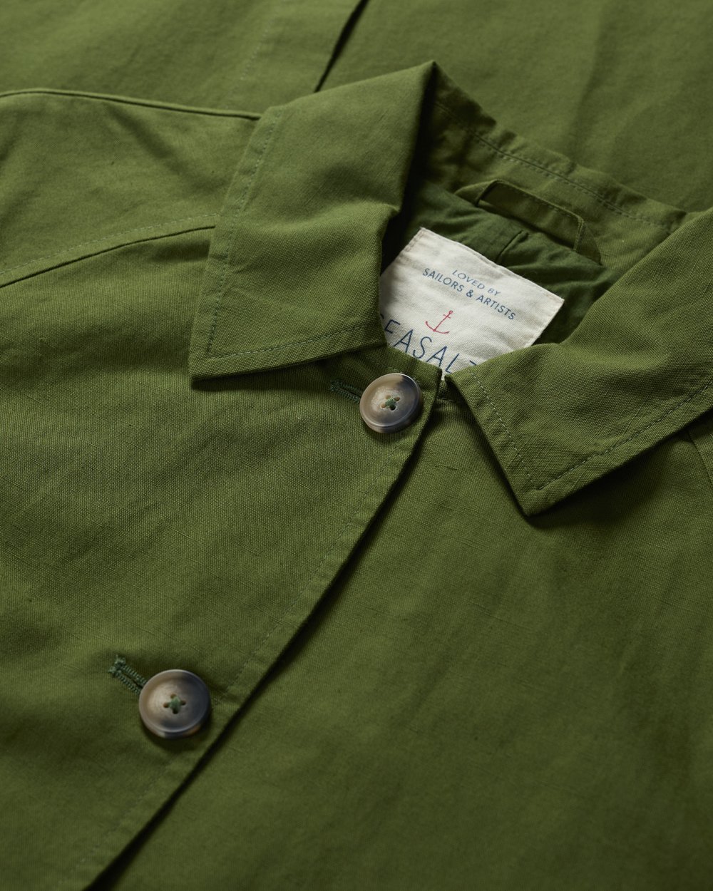 Seasalt Cornwall - Boscastle Mac Jacket - Forest Green