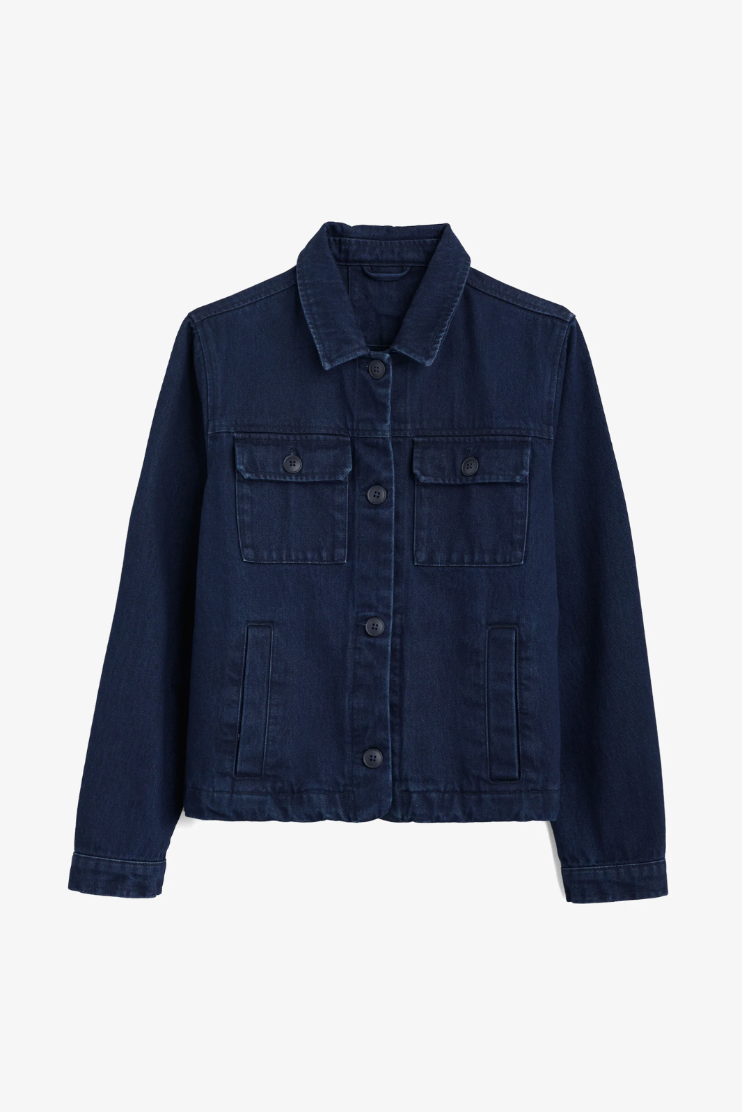 Seasalt Cornwall - Ballad Denim Jacket - Dark Wreckage