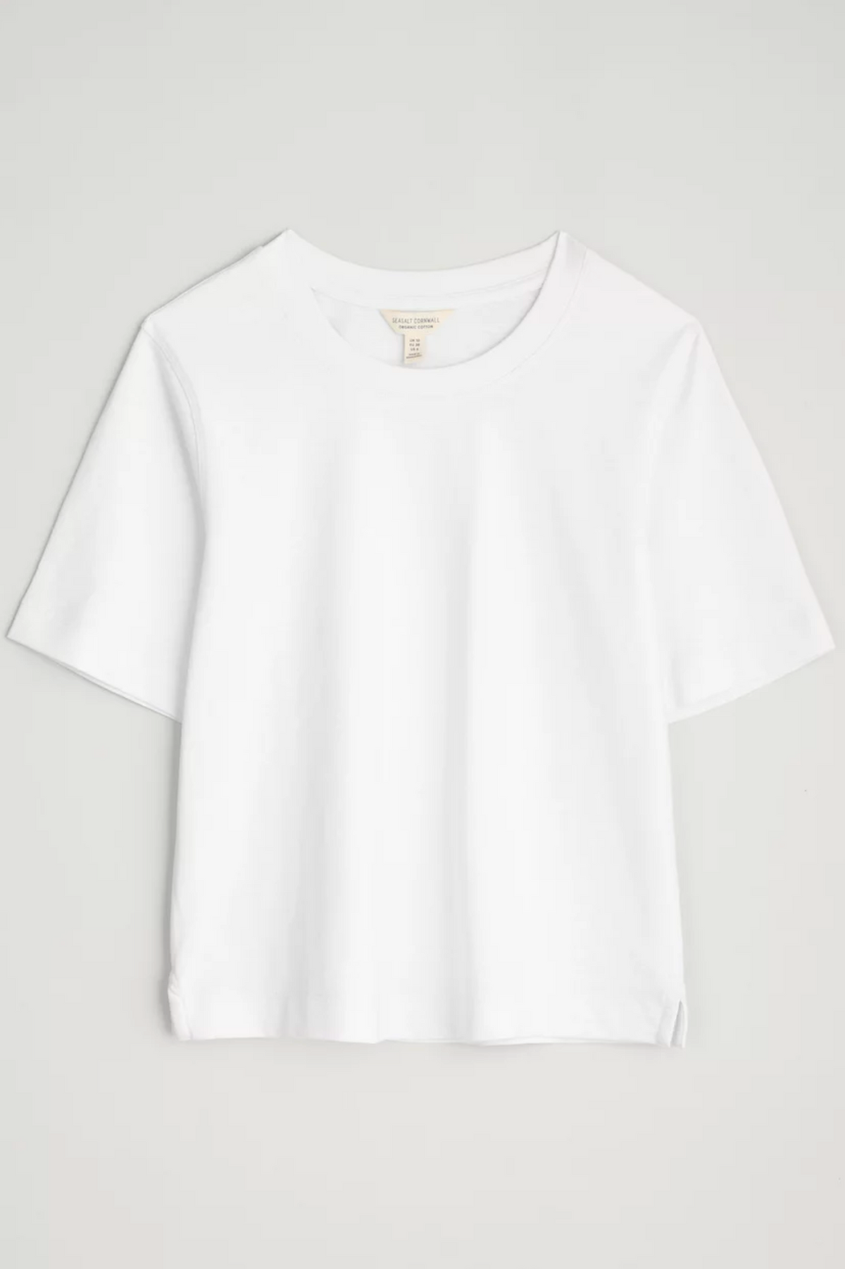 Seasalt Cornwall - Copseland Organic Cotton T-Shirt - Salt