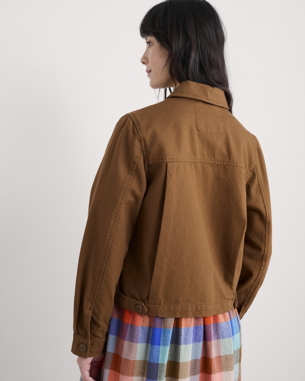 Seasalt Cornwall - Ballad Denim Jacket - Toffee