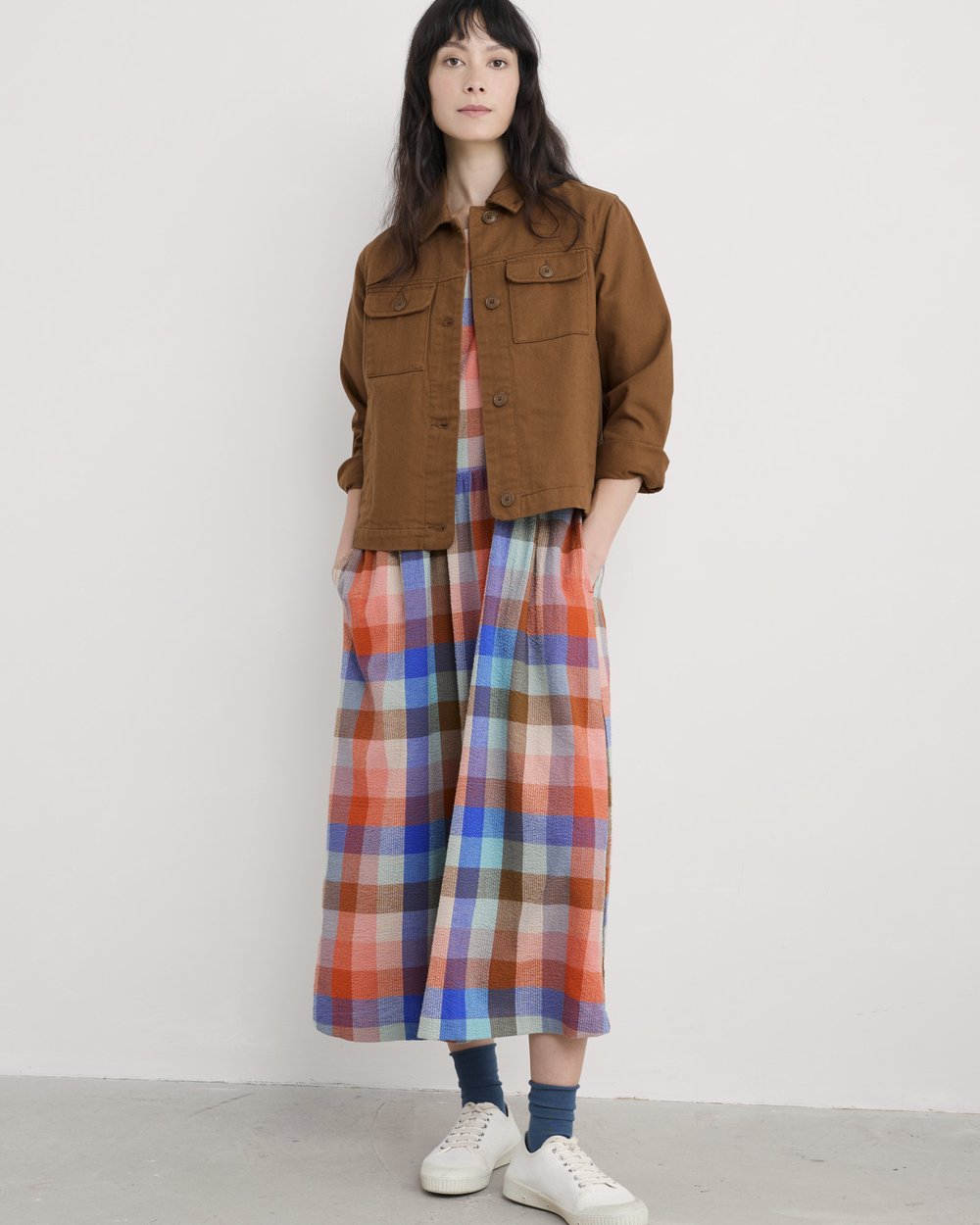 Seasalt Cornwall - Ballad Denim Jacket - Toffee