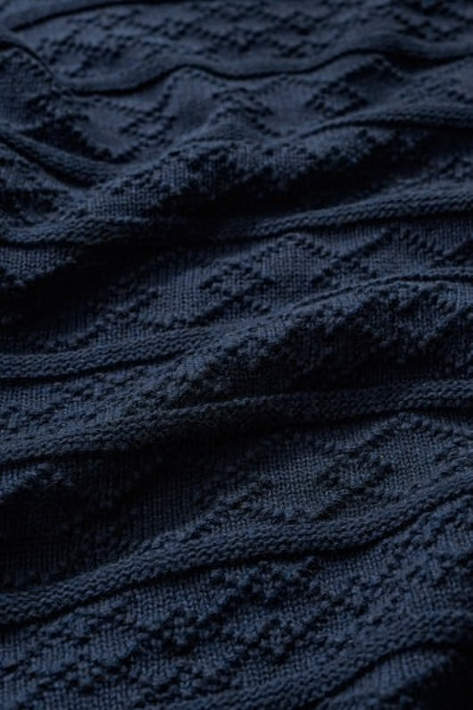 Seasalt Cornwall - Penkestle Knitted Jumper - Maritime