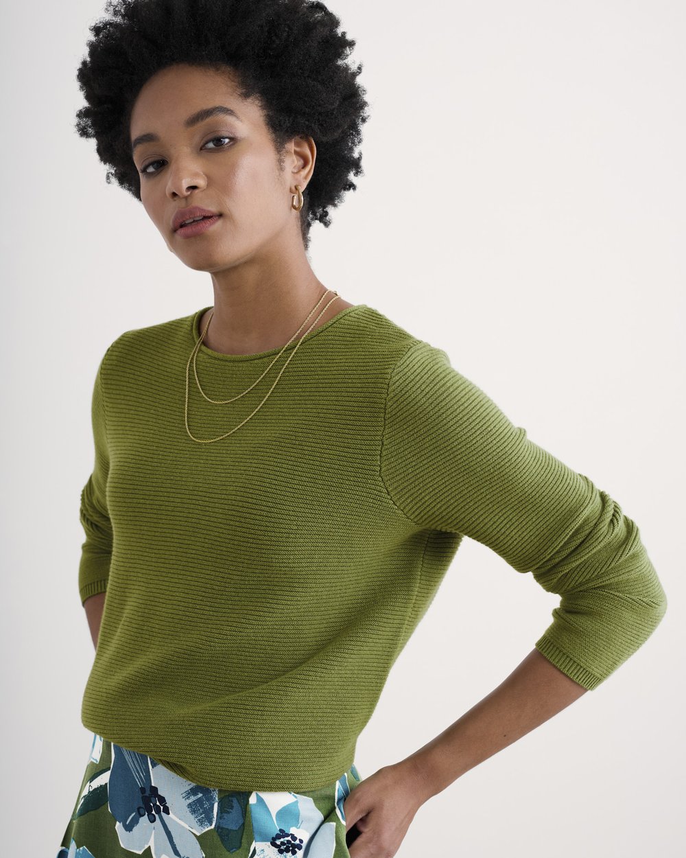 Seasalt Cornwall - Makers Cotton Jumper - Dark Citron