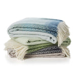 Klippan ‘Havanna’ Brushed Lambs Wool Blanket Multi - Various Colours