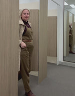 Blueberry Italia Spotted Velvet Cord Coat - Various Colours