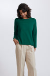 Royal Merino Crew Neck Jumper - Eden