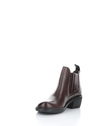 Fly London ‘Moof' Leather Ankle Boots - Wine