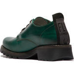 Fly London ‘Ruda’ Lace Up Leather Shoe - Shamrock Green