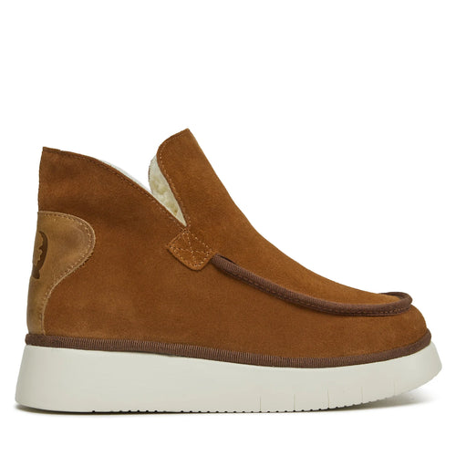 Fly London ‘Coze’ Suede Ankle Boot - Cognac