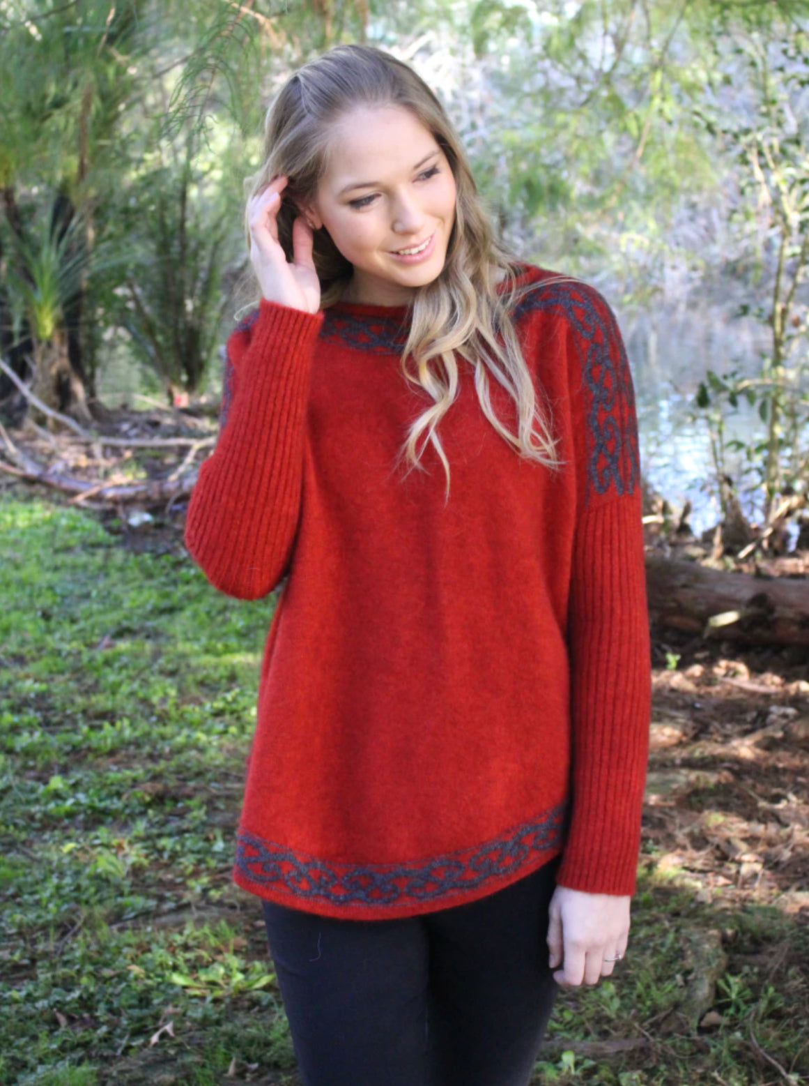 Possum Merino ‘Aroha Elena Poncho’ Jumper - Various Colours