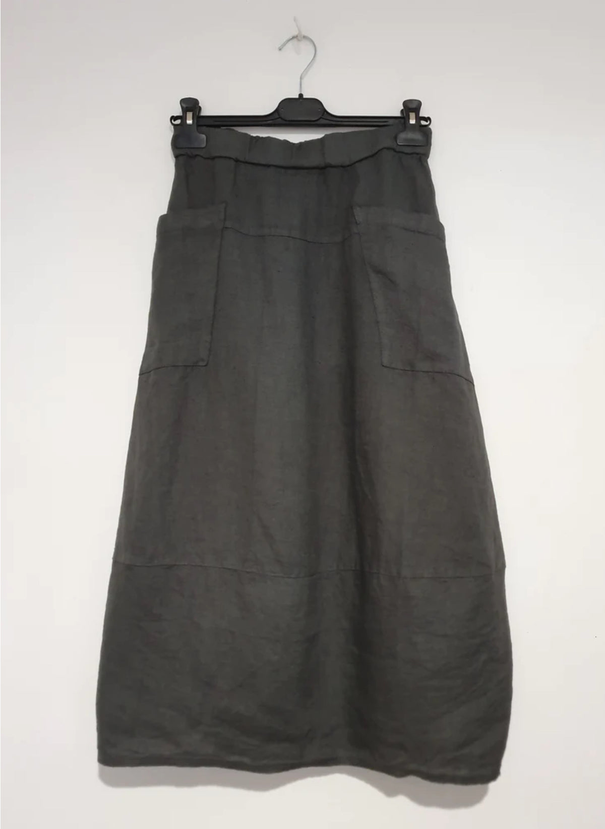 Montaigne 'Tulip' Linen Midi Skirt - One Size Fits 6-12 - Various Colours