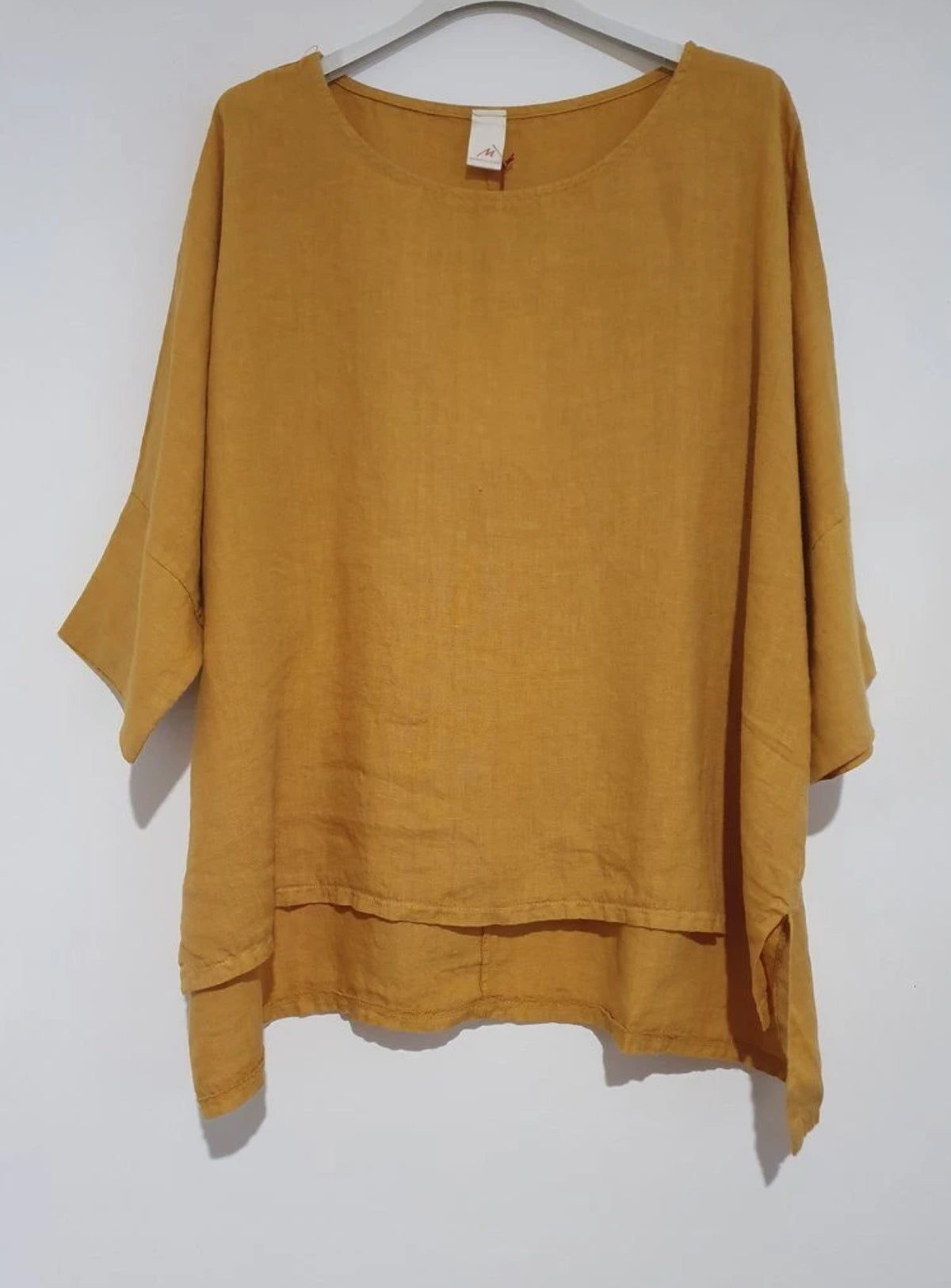 Montaigne Artiste Hi-Lo Linen Top - One Size - Various colours