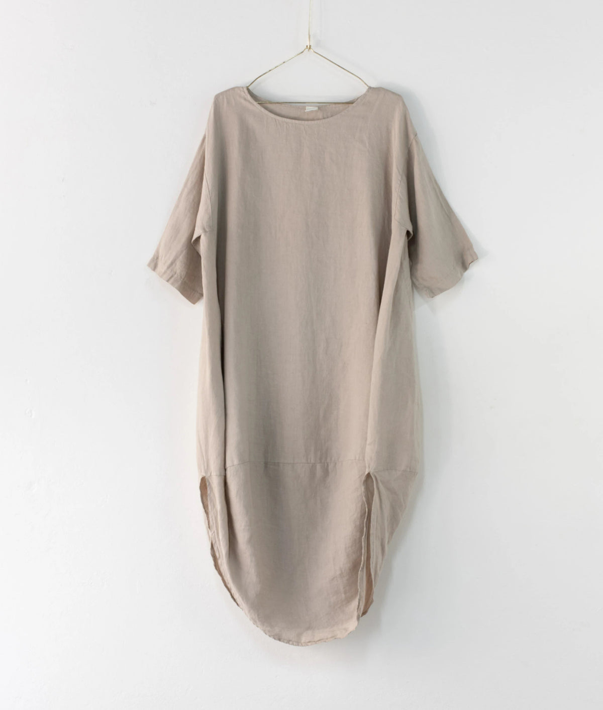Montaigne Casual Scallop Hem Linen Dress - One Size Fits 8-18 - Various Colours