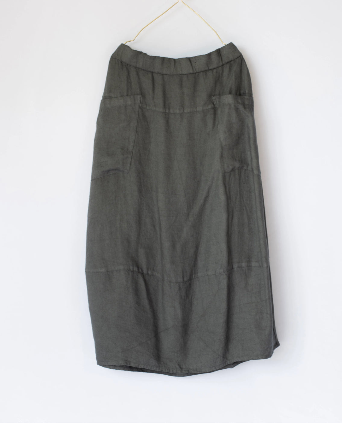 Montaigne 'Tulip' Linen Midi Skirt - One Size Fits 6-12 - Various Colours