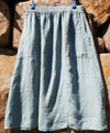 Frederic Italian Linen A Line Skirt - One Size 8-14 - Various Colours