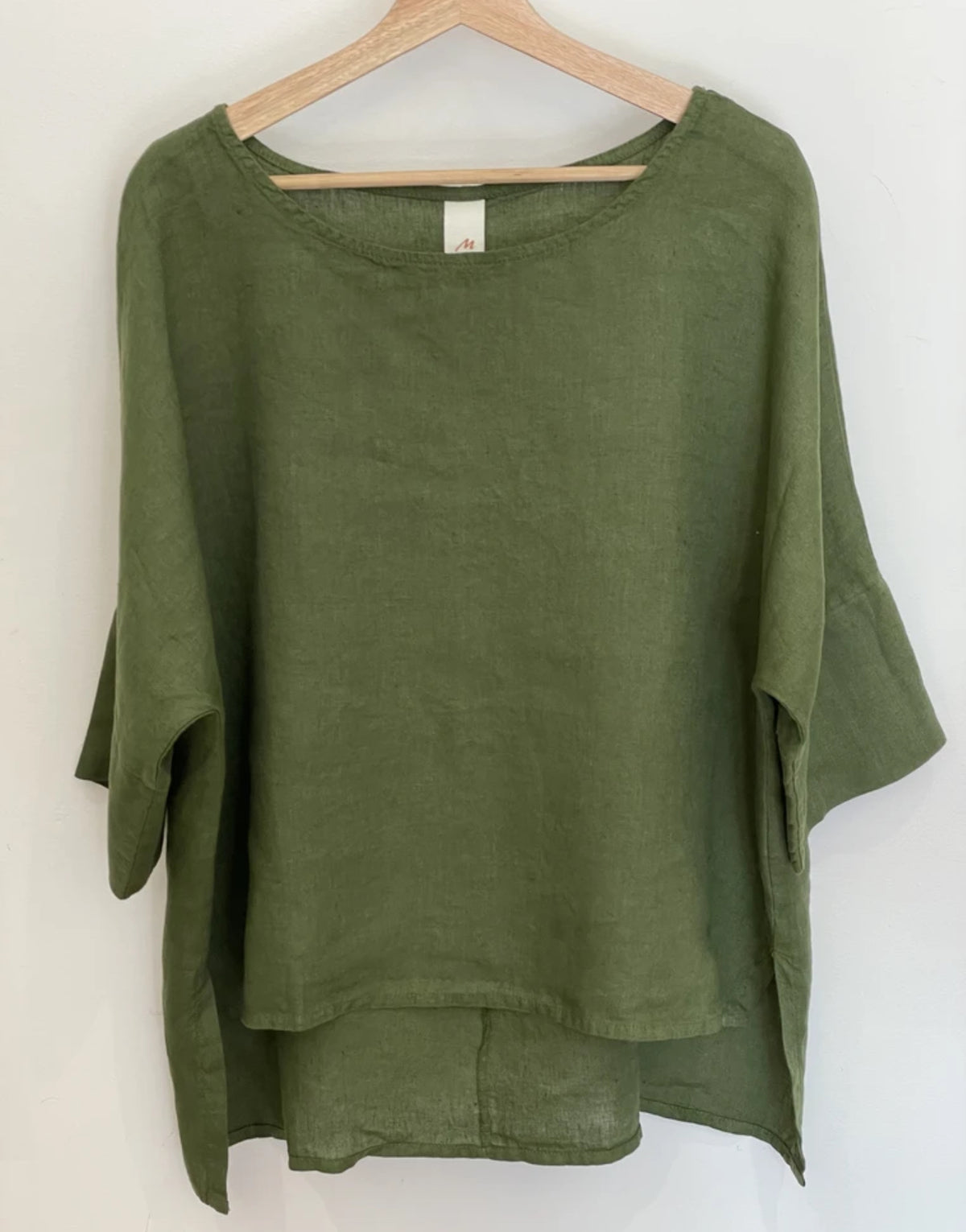 Montaigne Artiste Hi-Lo Linen Top - One Size - Various colours