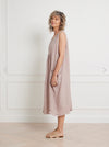 Montaigne ‘Alize’ Linen Sleeveless Dress With Deep Pockets - Various Colours