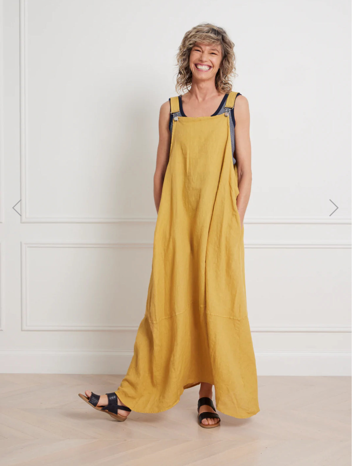 Montaigne ‘Anouk’ Overall Style Maxi Dress - One Size - Various Colours