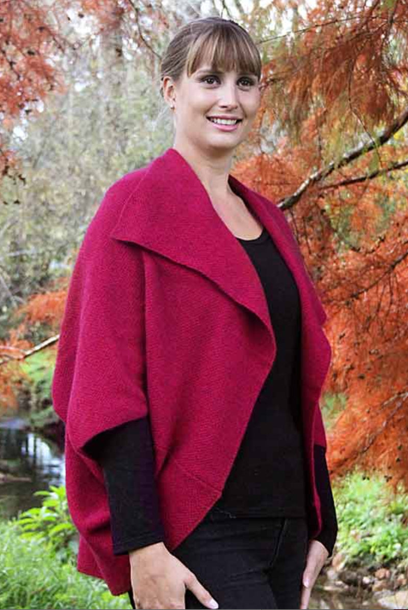 Lothlorian New Zealand Possum & Merino ‘Takahe’ Cape - Various Colours