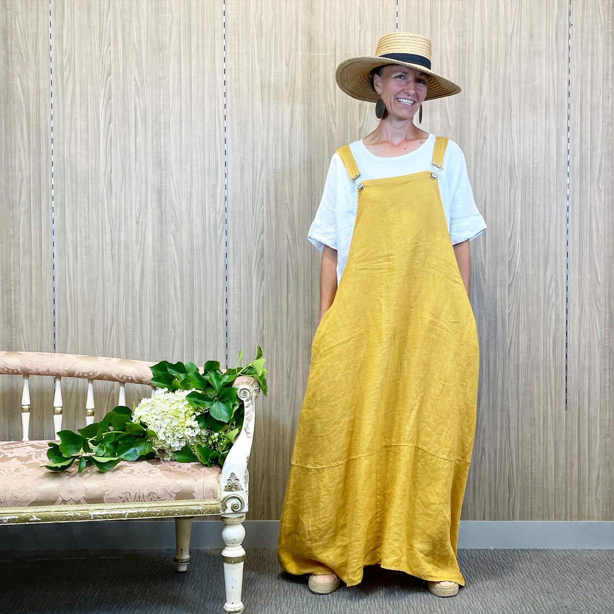 Montaigne ‘Anouk’ Overall Style Maxi Dress - One Size - Various Colours