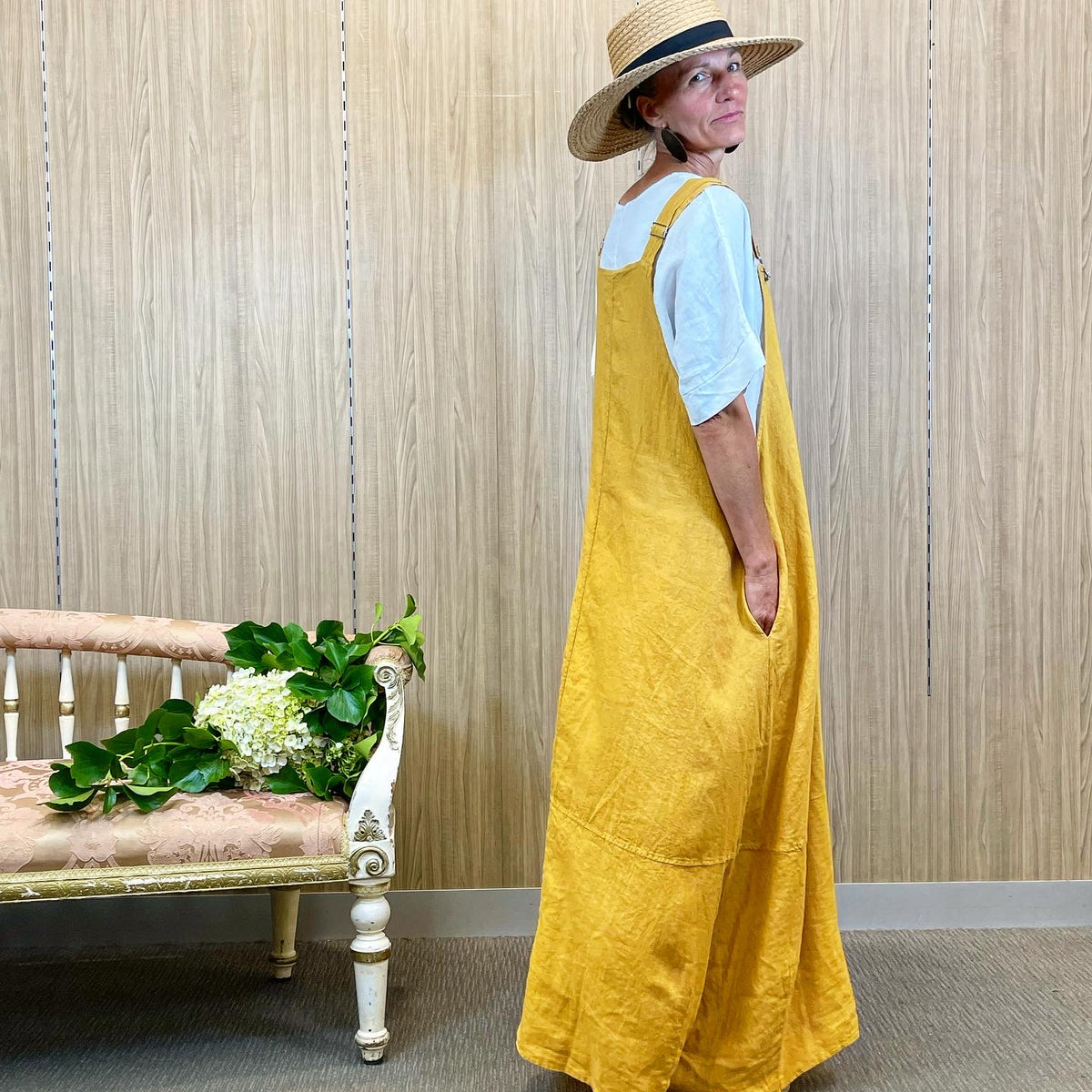 Montaigne ‘Anouk’ Overall Style Maxi Dress - One Size - Various Colours