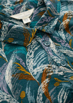 Seasalt Cornwall 'Sky Sketch' Shirt Tunic Dress - Coastal Grass Dark Wreckage- Size 8, 10