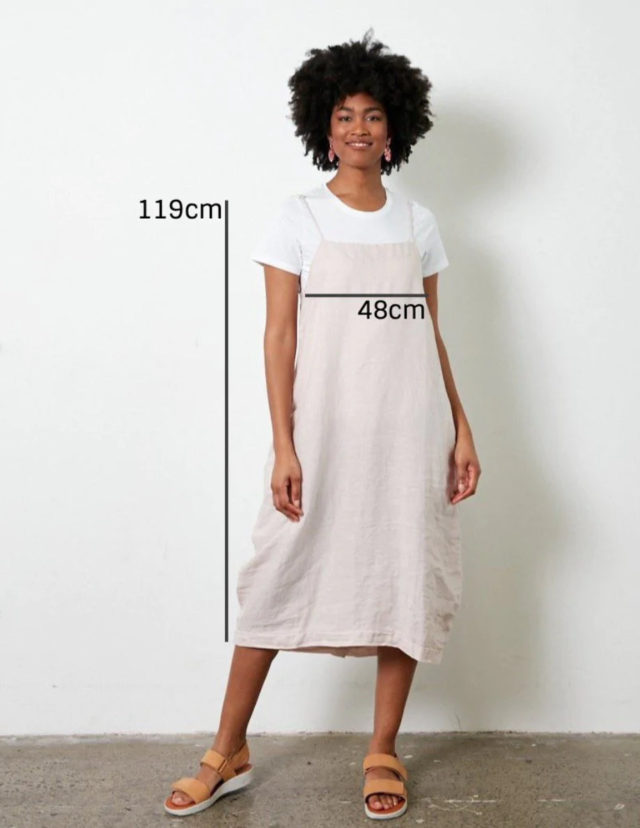 Montaigne ‘Tulipe’ Linen Slip Dress - Various Colours