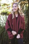 Lothlorian New Zealand Possum & Merino ‘Takahe’ Cape - Various Colours