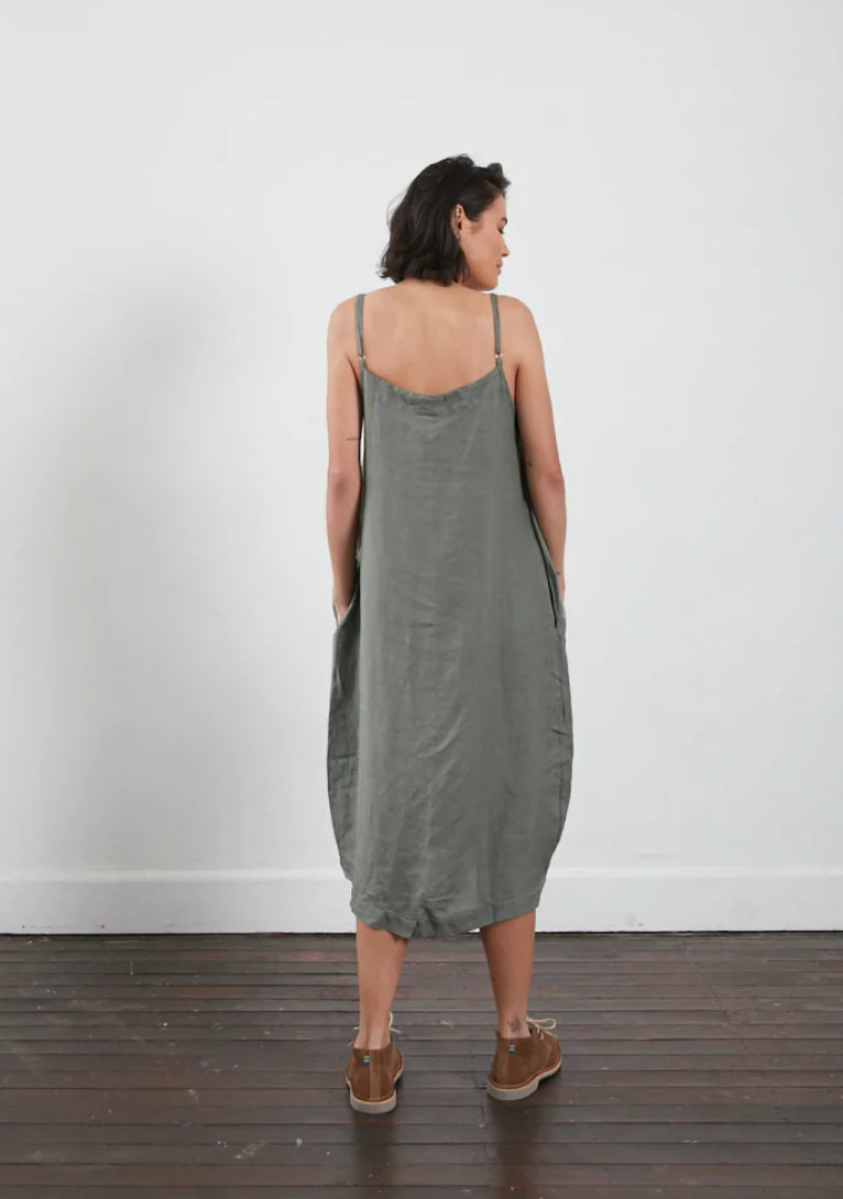 Montaigne ‘Tulipe’ Linen Slip Dress - Various Colours