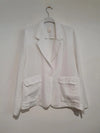 Montaigne ‘Saint-Cloud’ Relaxed Fit Linen Blazer With Raw Edge Pockets - Various Colours