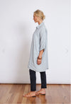 Montaigne ‘Isabelle’ Italian Linen Collared Shirt Dre / Tunic With Side Pockets - Various Colours