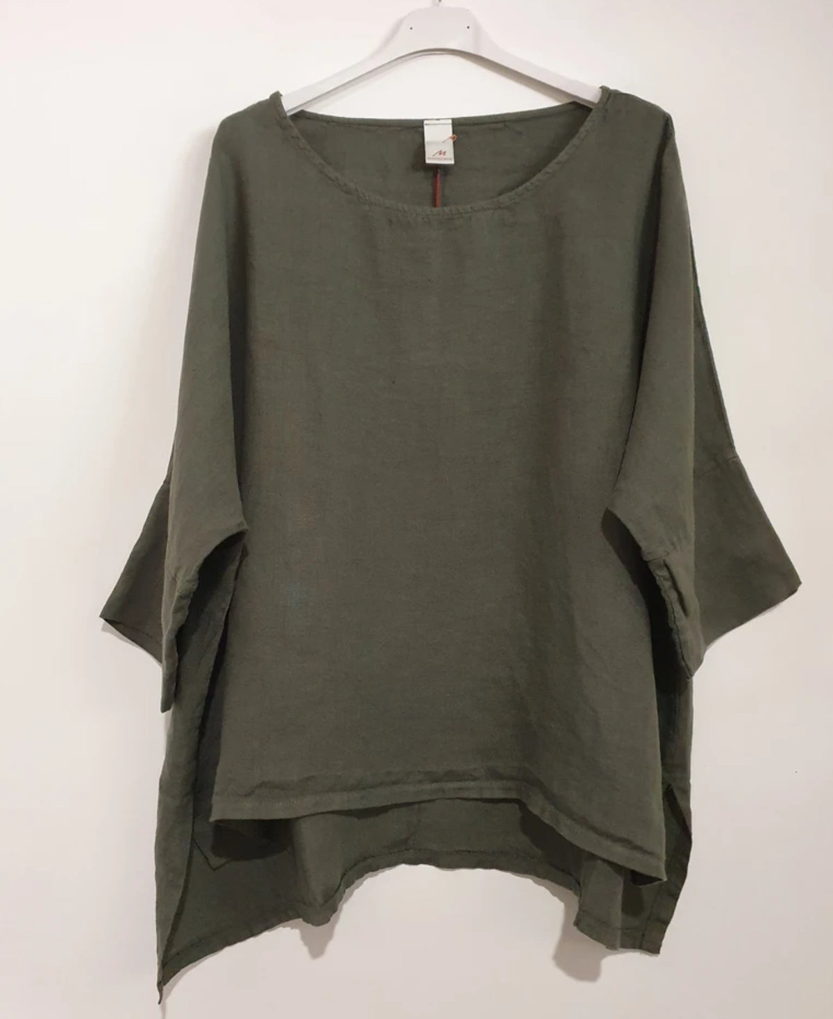 Montaigne Artiste Hi-Lo Linen Top - One Size - Various colours