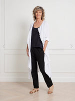 Montaigne ‘Remi’ Waterfall Italian Linen Jacket - Various Colours