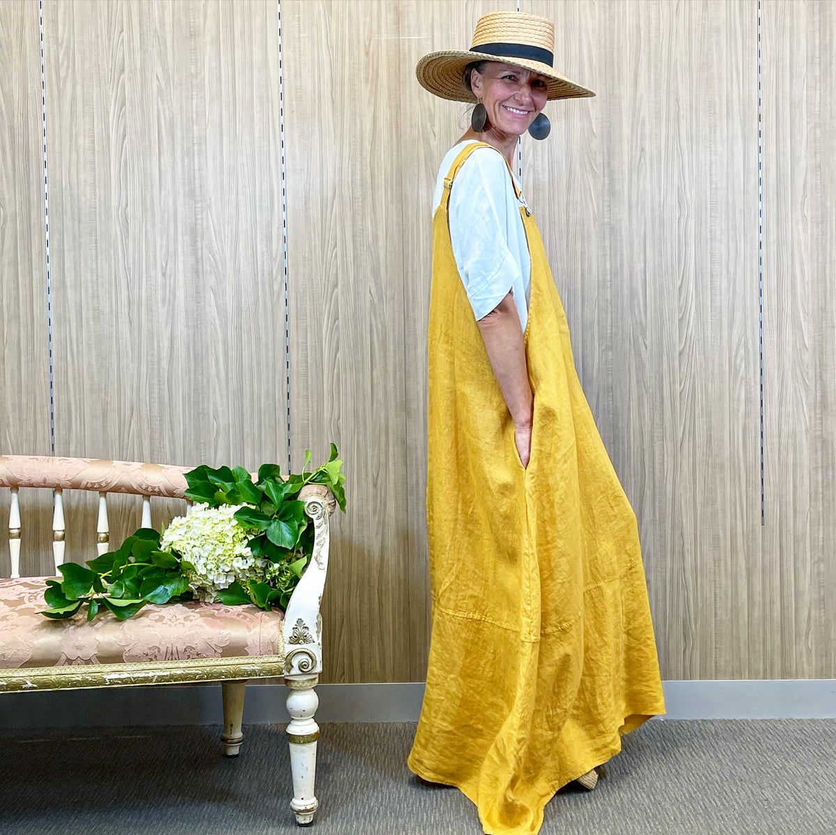 Montaigne ‘Anouk’ Overall Style Maxi Dress - One Size - Various Colours