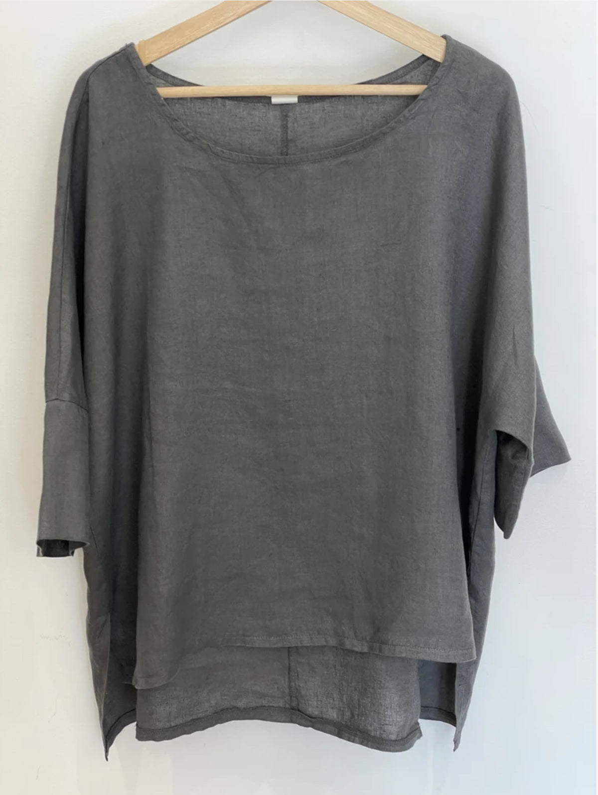 Montaigne Artiste Hi-Lo Linen Top - One Size - Various colours