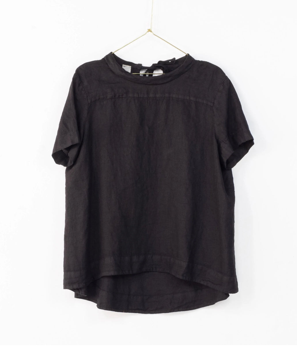 Montaigne ‘Adéline’ Linen Swing Top - LAST ONE - Rose