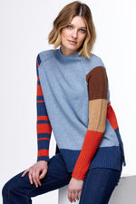 Zaket & Plover Colour Block Jumper - Various Colours