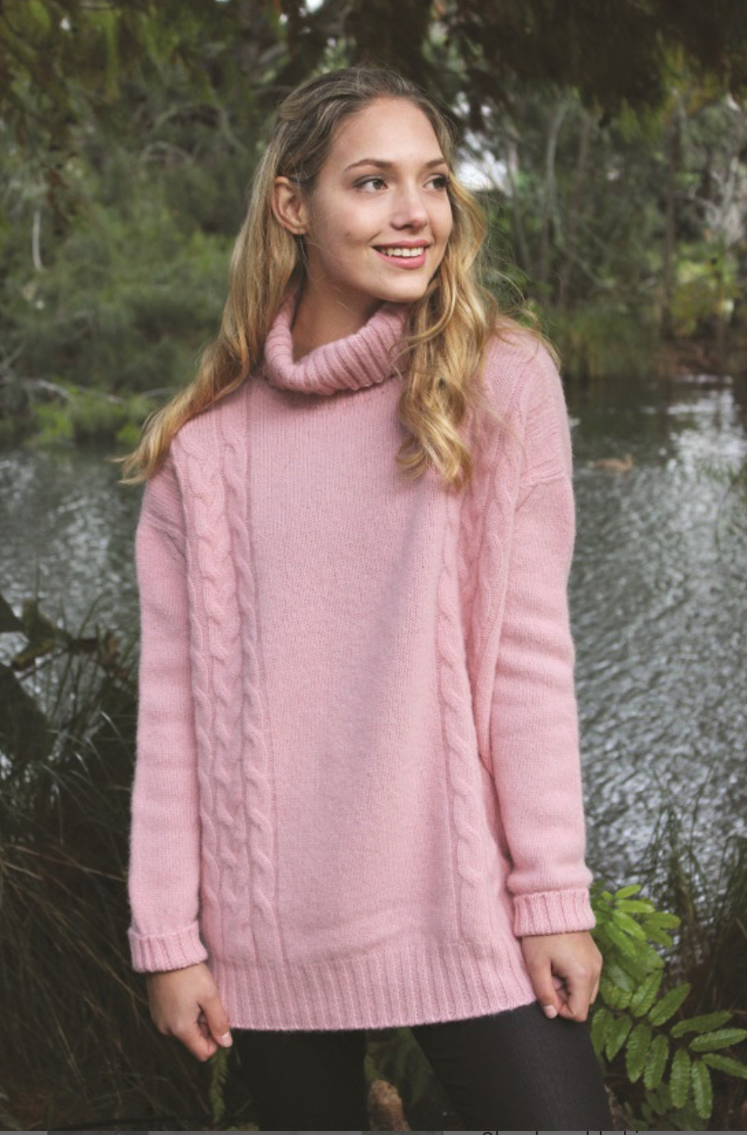 Lothlorian Alpaca Cable Jumper Oversized - Various Colours