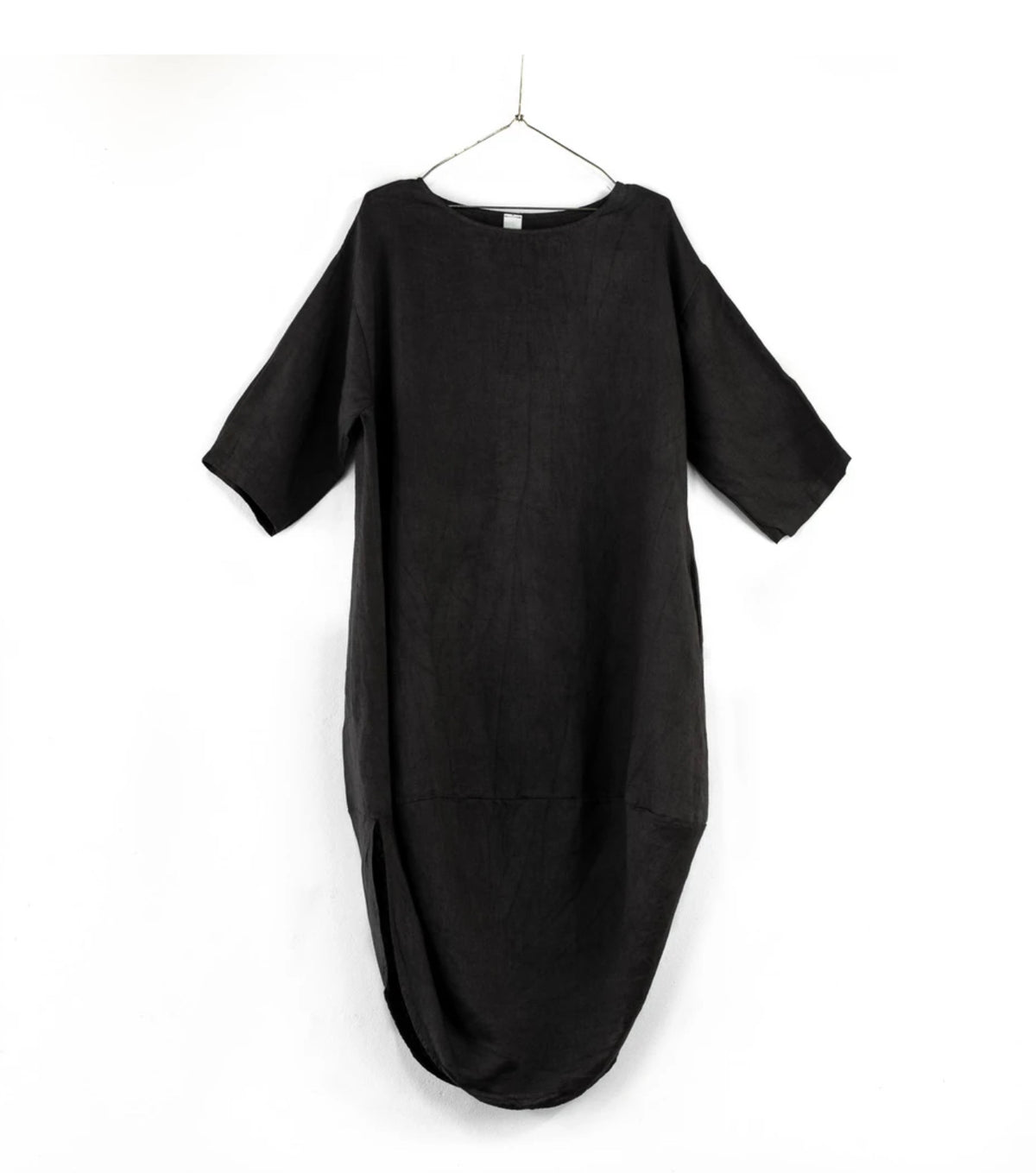 Montaigne Casual Scallop Hem Linen Dress - One Size Fits 8-18 - Various Colours