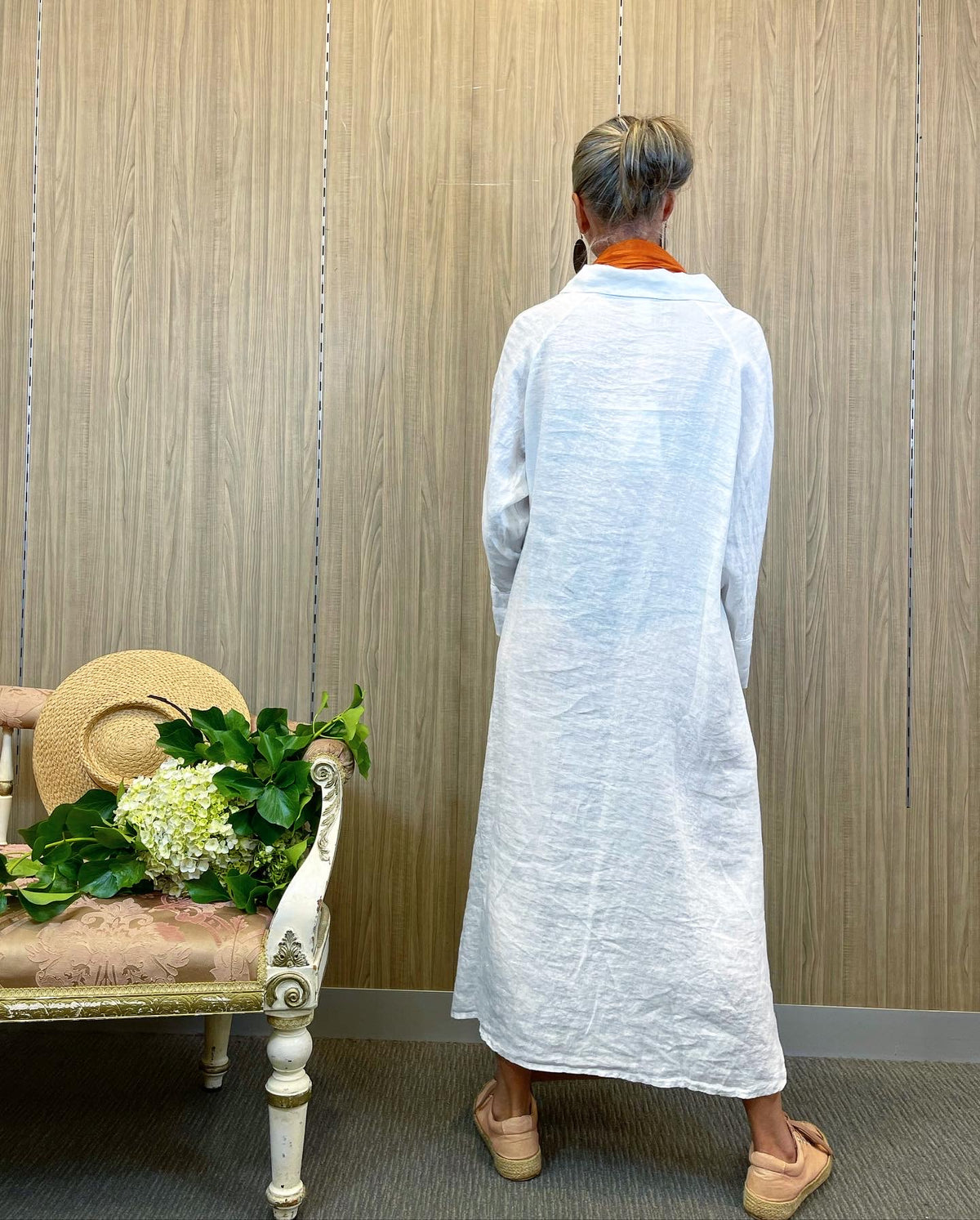 Montaigne 'Cezanne' Linen Shirt Dress/Coat - One Size Fits 8-16 - Various Colours